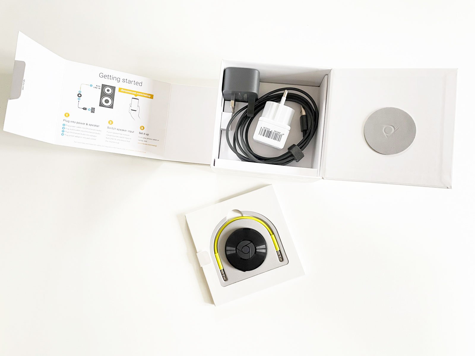 chromecast audio lecteur reseau